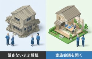 「負動産」を子供に残さないために。今、親世代・子世代ができる家族会議の進め方