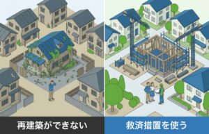 再建築不可物件の空き家、リフォームして住むか売るか？救済措置「43条但し書き」とは