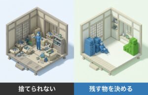 実家の片付けが進まない！「思い出の品」を捨てられない罪悪感を乗り越える方法